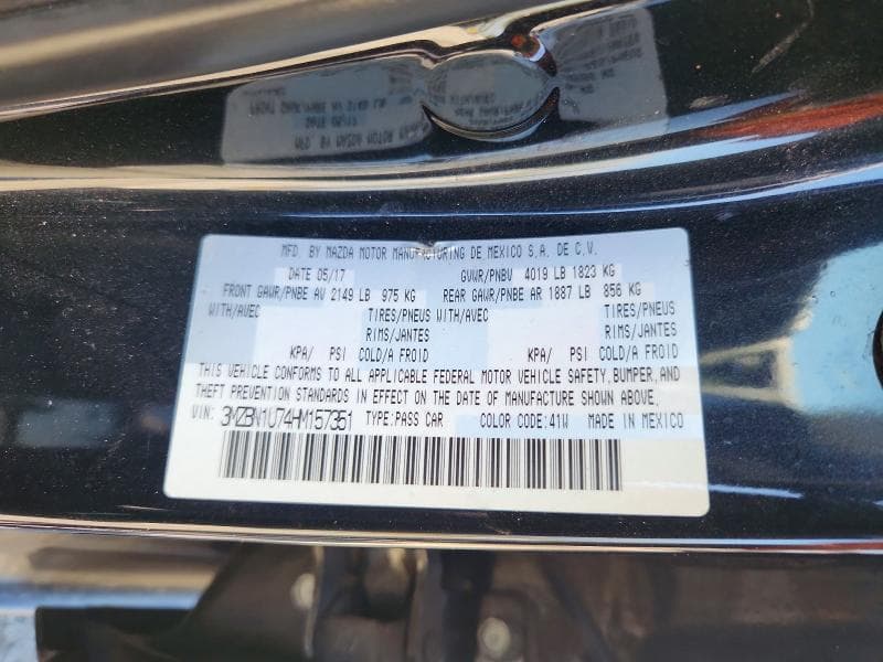 2017 MAZDA 3 SPORT 12