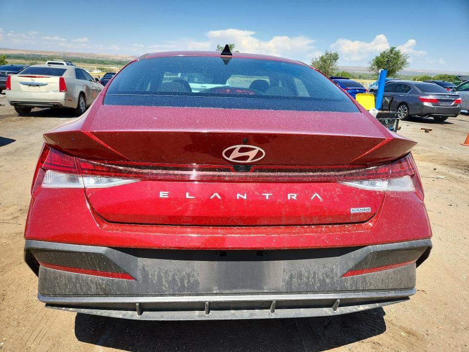 2025 HYUNDAI ELANTRA BLUE 6