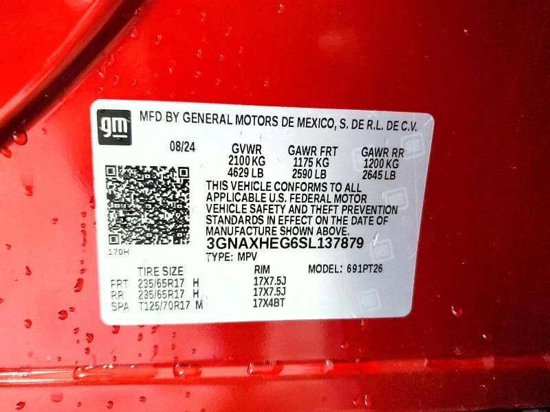 2025 CHEVROLET EQUINOX LT 13