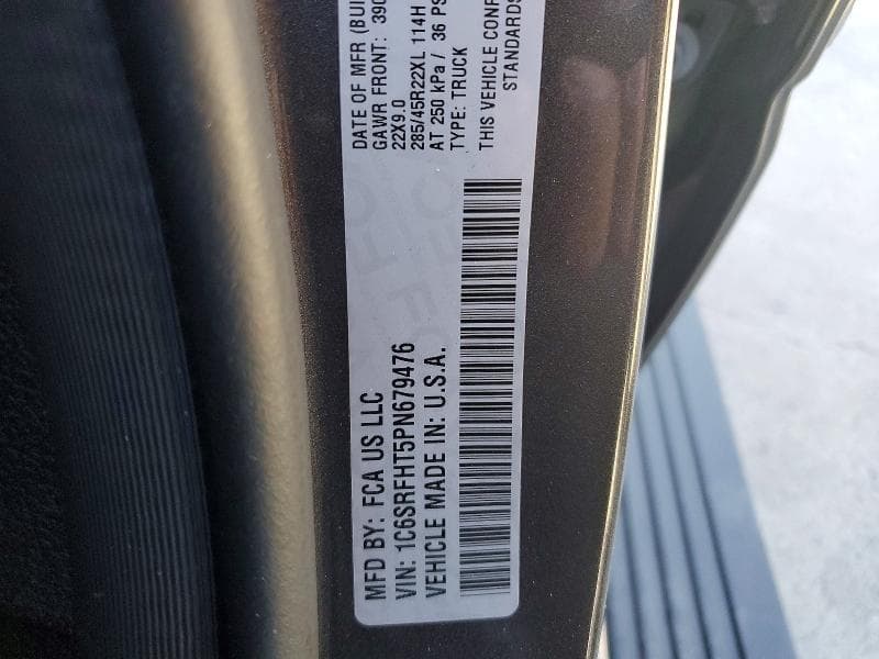 2023 RAM 1500 LIMITED 12