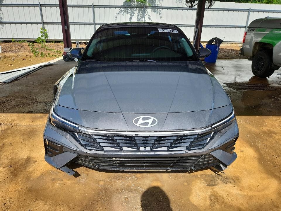 2025 HYUNDAI ELANTRA HYBRID BLUE 5