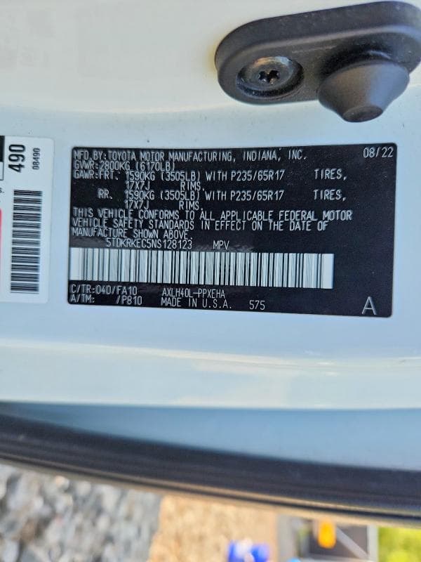 2022 TOYOTA SIENNA LE 13
