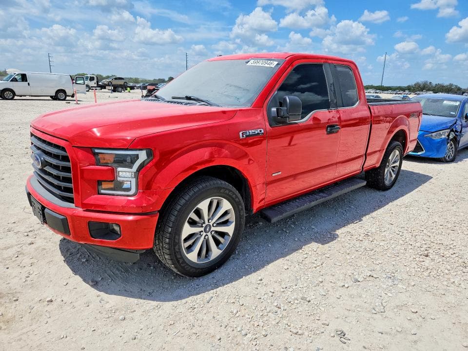 2017 FORD F150 SUPER CAB - 1