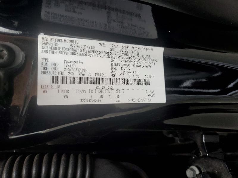 2018 FORD FOCUS SEL 12