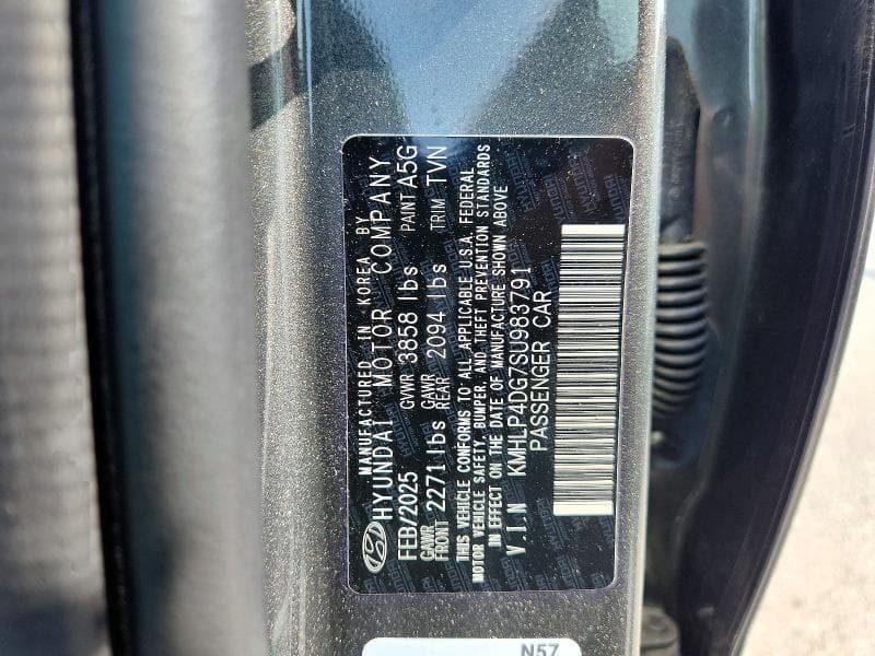 2025 HYUNDAI ELANTRA LIMITED 12