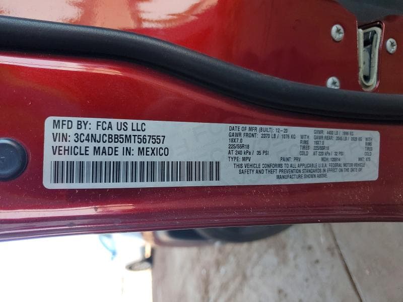 2021 JEEP COMPASS LATITUDE 13