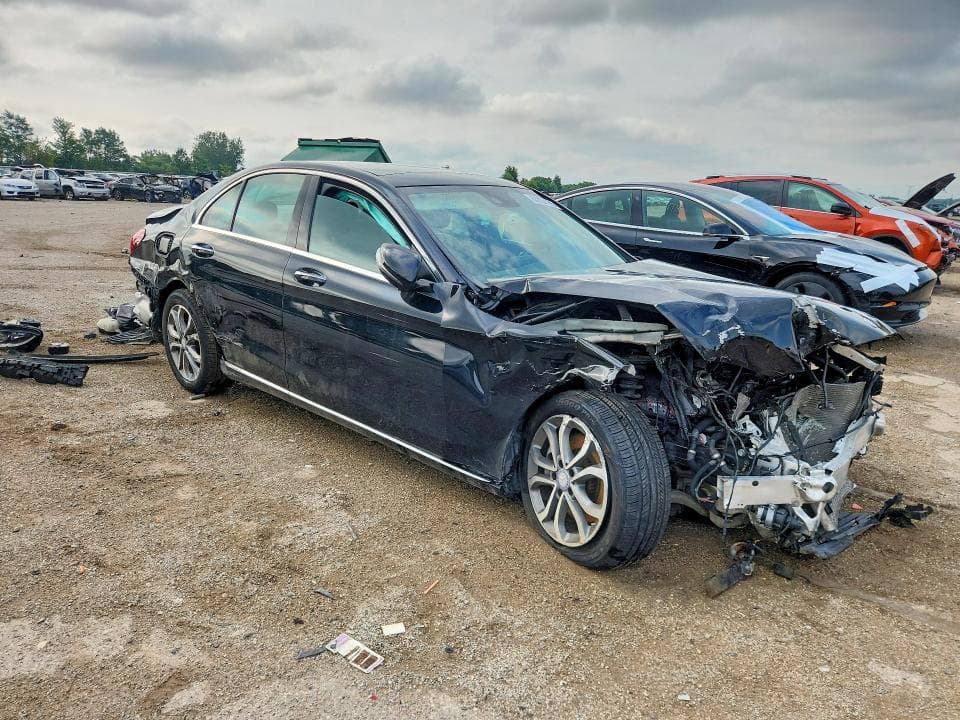 2017 MERCEDES-BENZ C 300 4MATIC 300 4MATIC 7