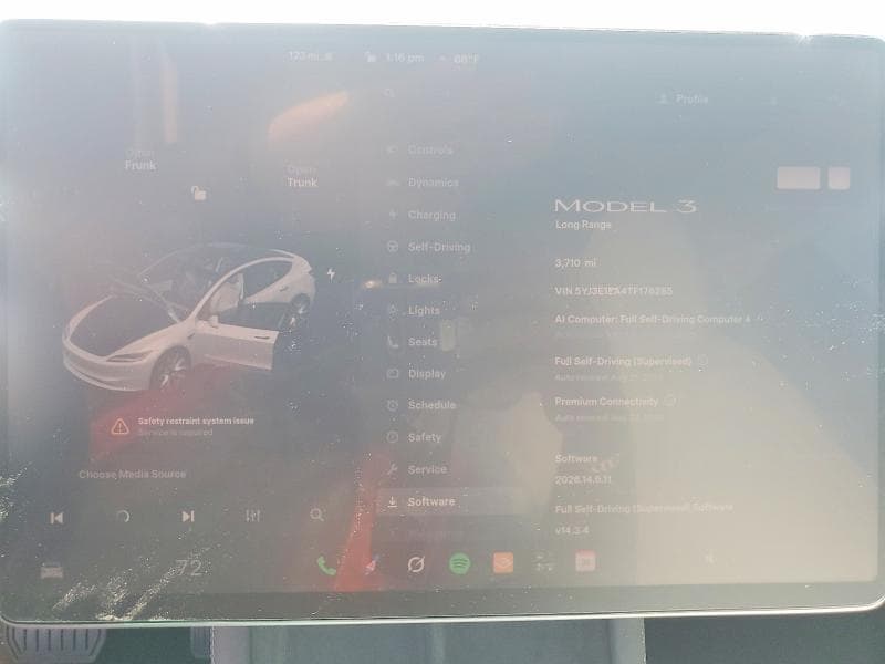 2026 TESLA MODEL 3 9