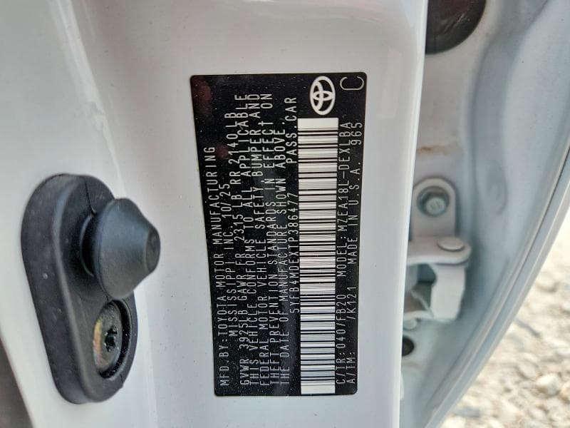 2026 TOYOTA COROLLA LE 13