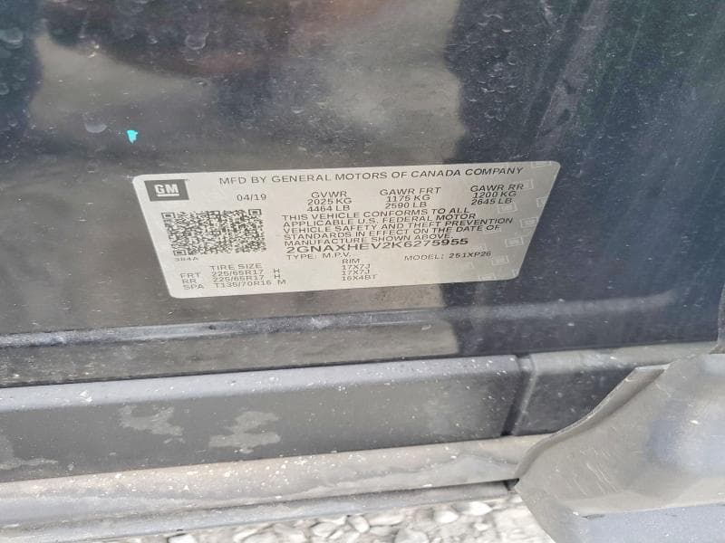 2019 CHEVROLET EQUINOX LS 13
