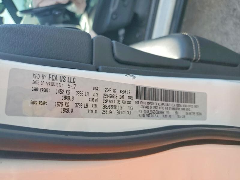 2017 JEEP GRAND CHEROKEE LIMITED 13