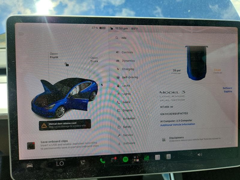 2018 TESLA MODEL 3 9