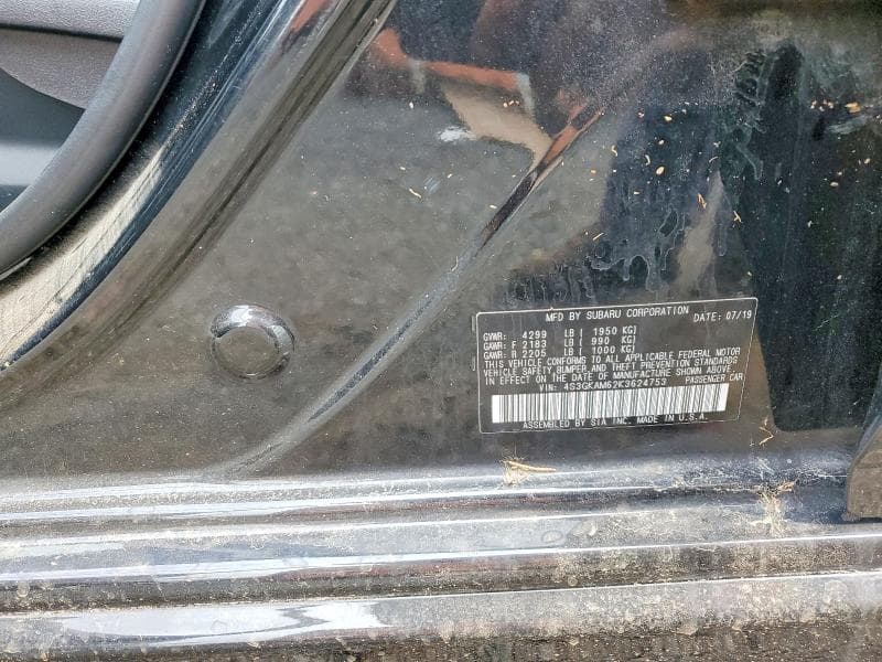 2019 SUBARU IMPREZA SPORT 12