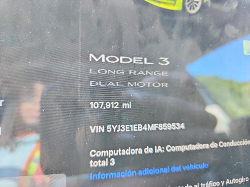 2021 TESLA MODEL 3 9