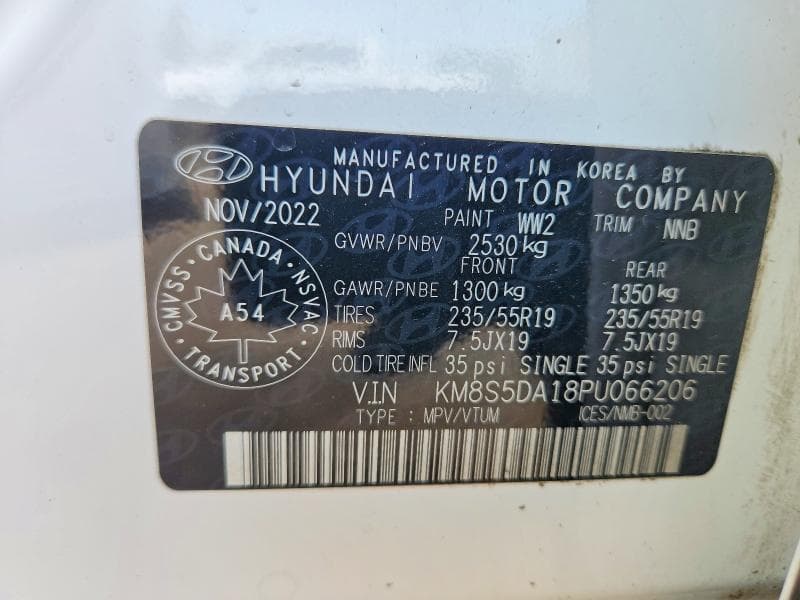 2023 HYUNDAI SANTA FE LIMITED 14