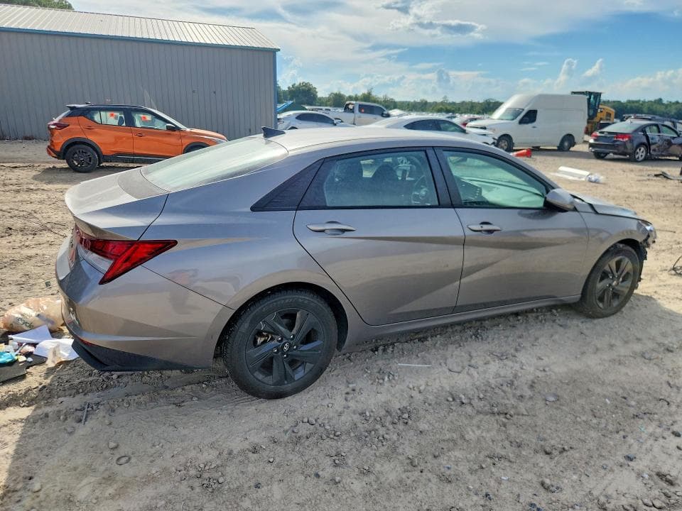 2021 HYUNDAI ELANTRA BLUE 3