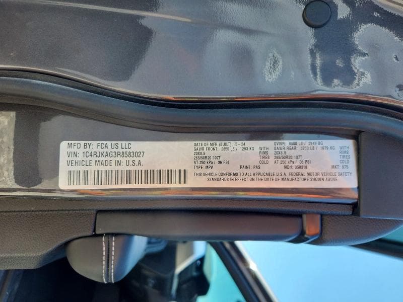 2024 JEEP GRAND CHEROKEE L LAREDO 13