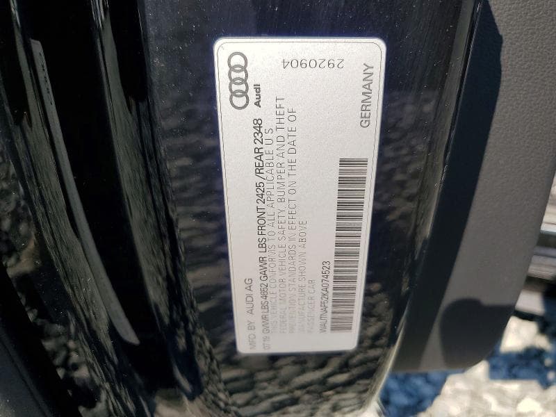2019 AUDI A5 PREMIUM PLUS 12