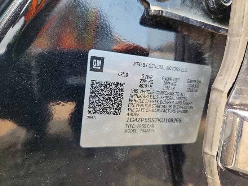 2019 BUICK LACROSSE ESSENCE 13