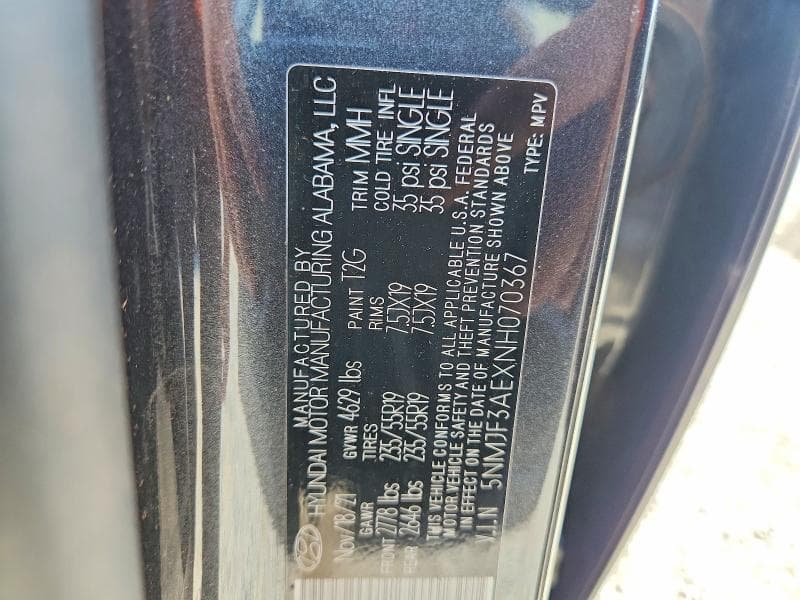 2022 HYUNDAI TUCSON SEL 13