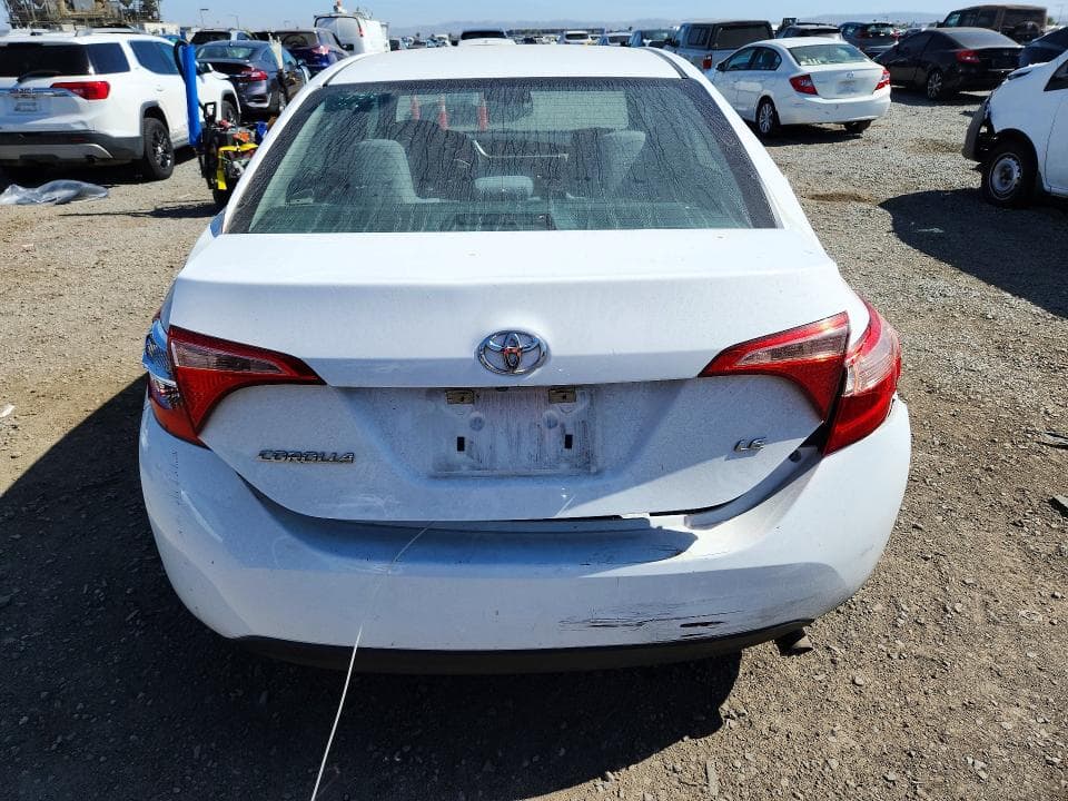 2017 TOYOTA COROLLA LE 6