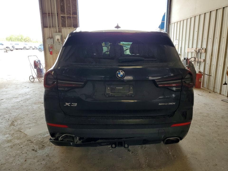 2022 BMW X3 SDRIVE30I SDRIVE30I 6