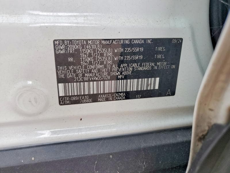 2024 TOYOTA RAV4 XLE PREMIUM 12
