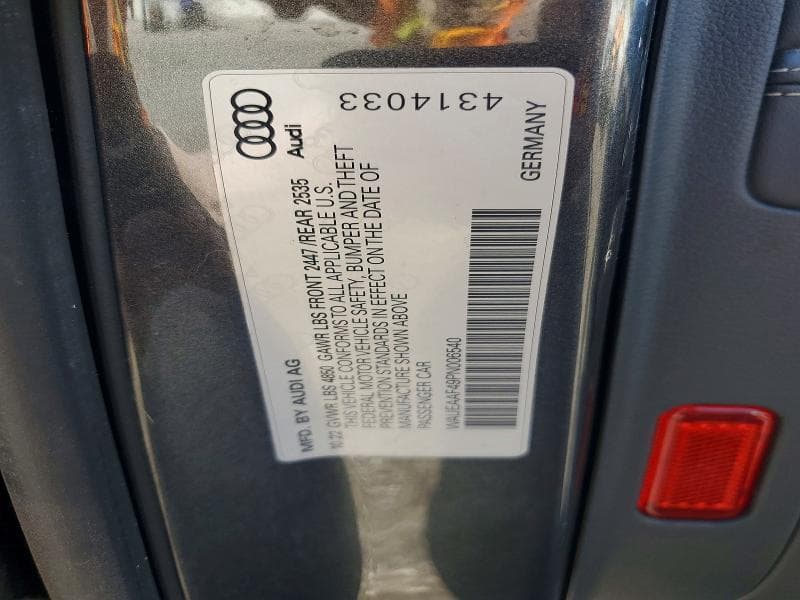 2023 AUDI A4 PREMIUM PLUS 45 12