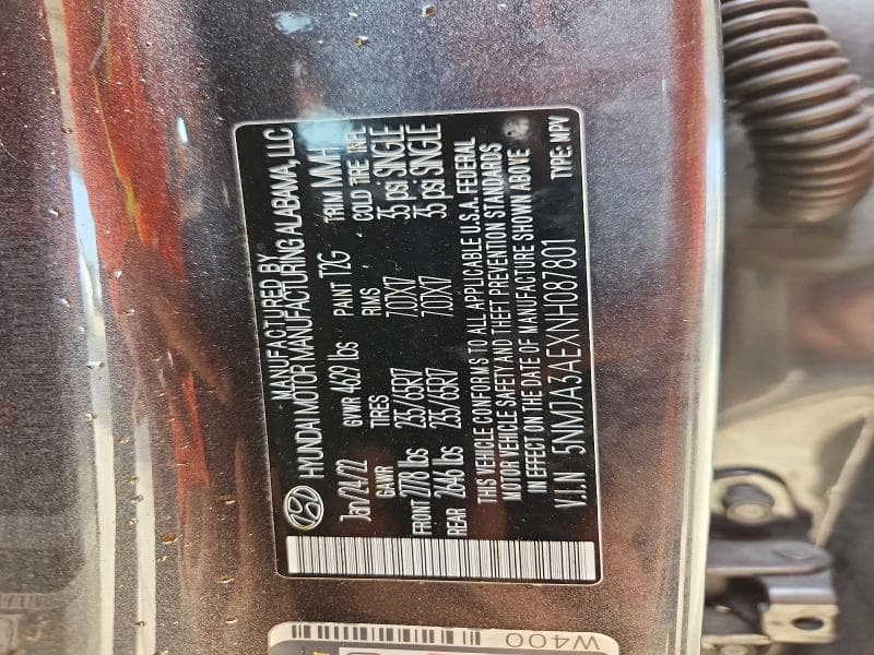 2022 HYUNDAI TUCSON SE 13