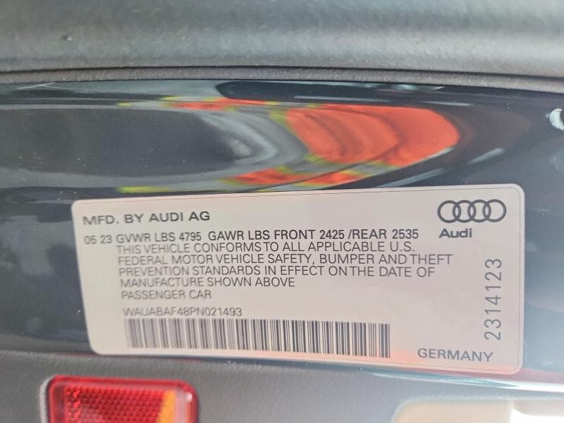2023 AUDI A4 PREMIUM 40 12