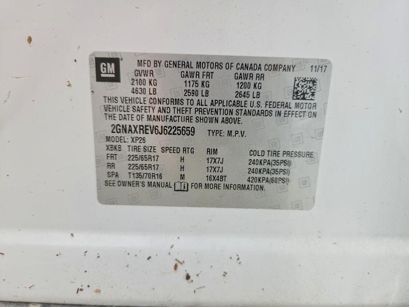 2018 CHEVROLET EQUINOX LS 13