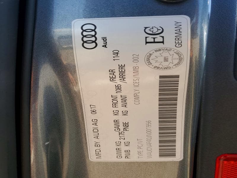 2018 AUDI A4 TECHNIK 13