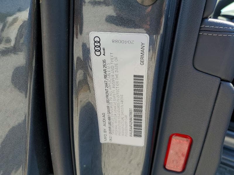2021 AUDI A4 PREMIUM PLUS 45 13