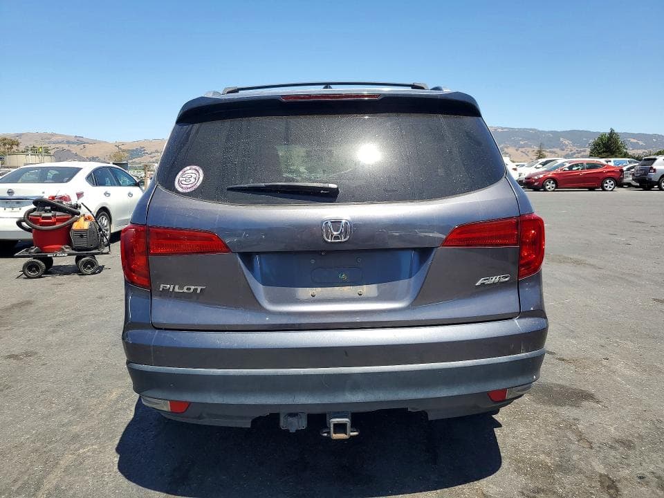 2017 HONDA PILOT EXL 6