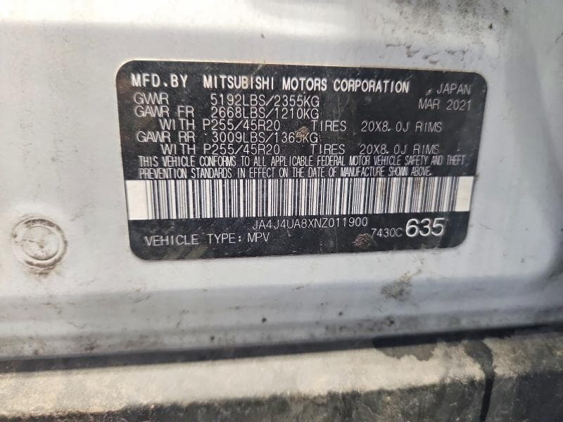 2022 MITSUBISHI OUTLANDER SE 12