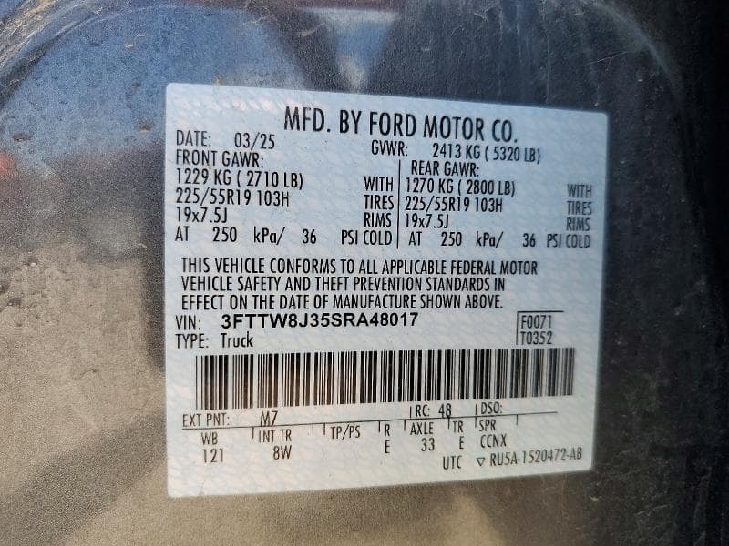 2025 FORD MAVERICK XLT 12