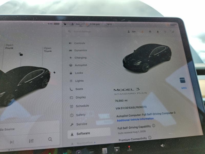 2020 TESLA MODEL 3 9
