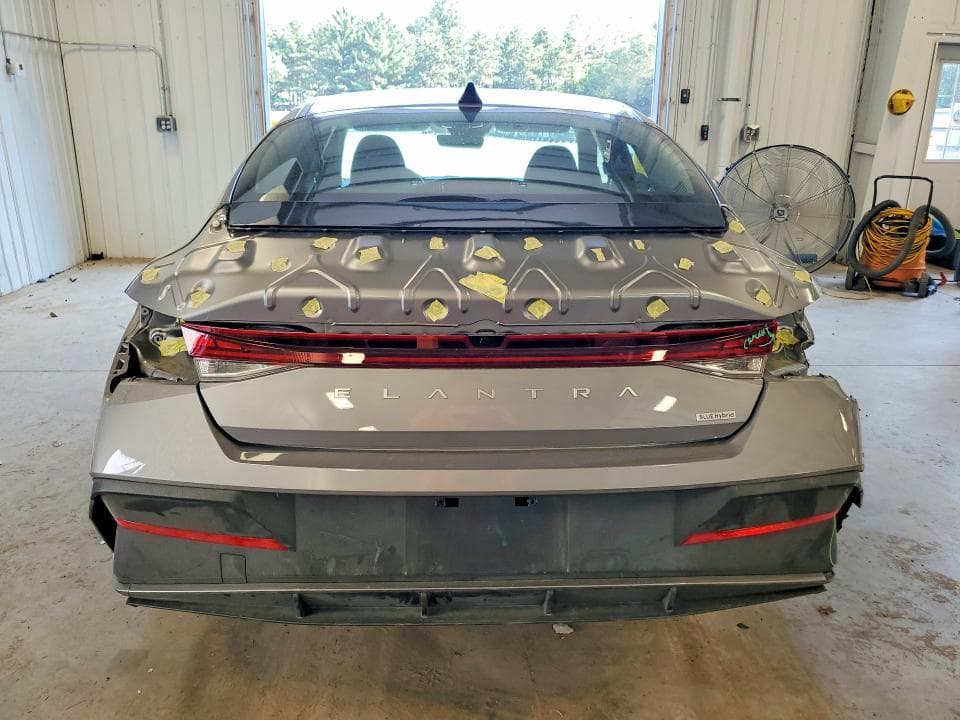 2025 HYUNDAI ELANTRA HYBRID BLUE 6
