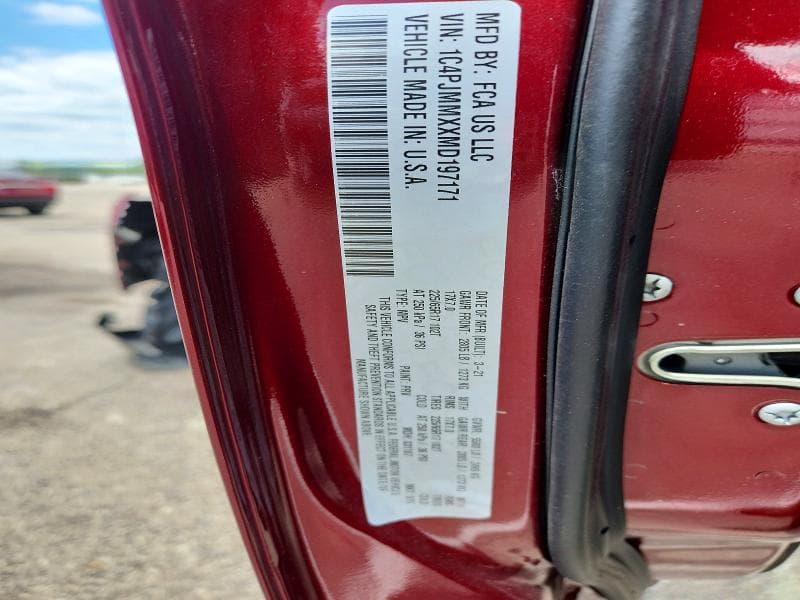 2021 JEEP CHEROKEE LATITUDE LUX 13