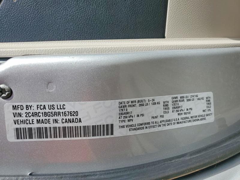 2024 CHRYSLER PACIFICA TOURING L 14