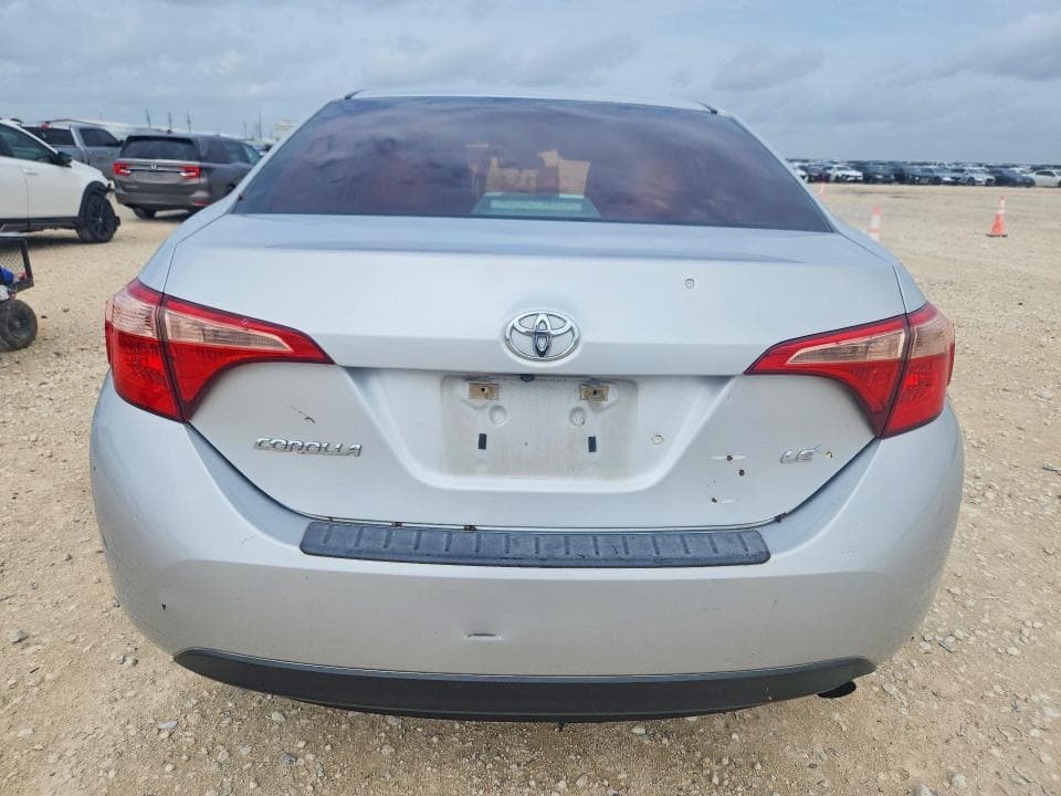 2018 TOYOTA COROLLA LE 6