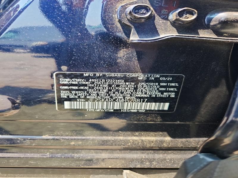2021 SUBARU FORESTER SPORT 12