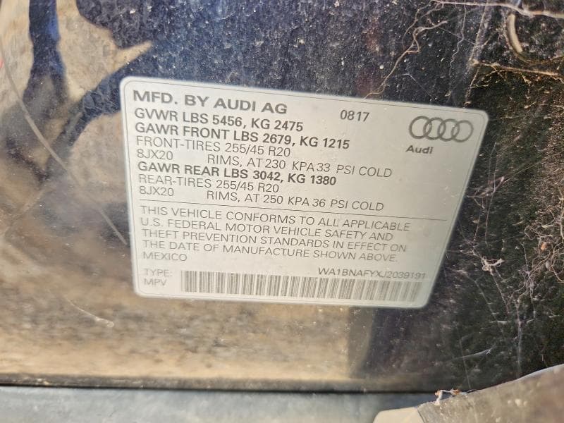 2018 AUDI Q5 PREMIUM PLUS 13