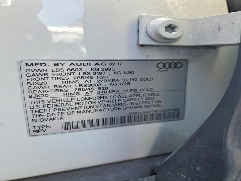 2017 AUDI Q7 PREMIUM PLUS 14