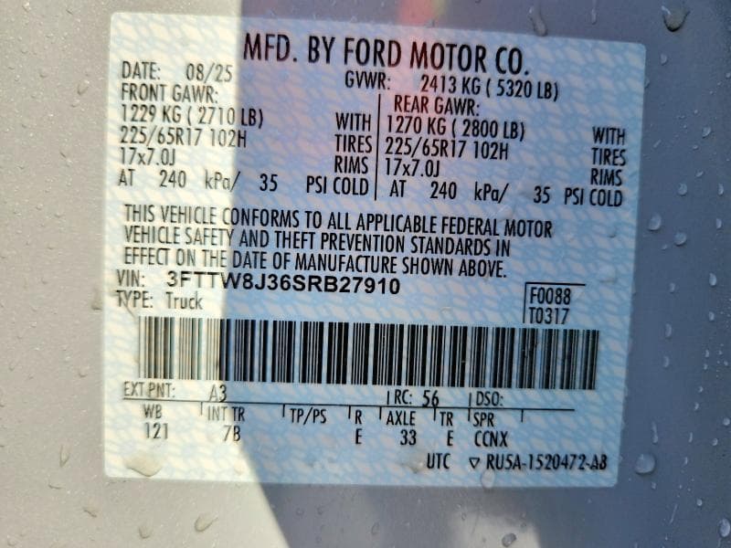 2025 FORD MAVERICK XLT 13