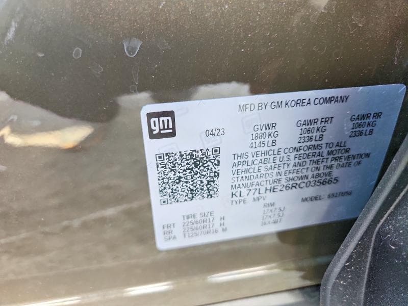 2024 CHEVROLET TRAX 1LT 14