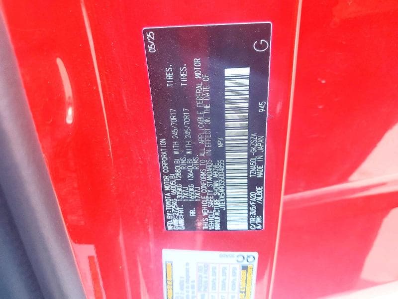 2025 TOYOTA 4RUNNER SR5 13