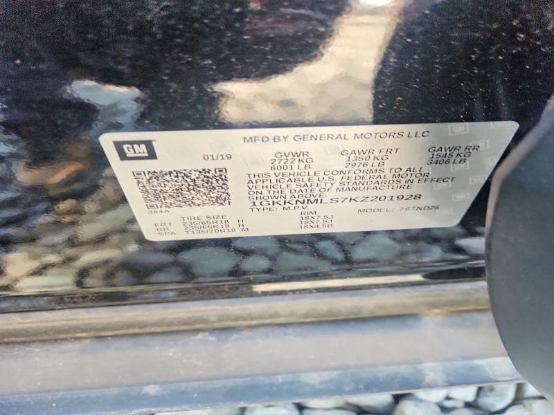 2019 GMC ACADIA SLT-1 12