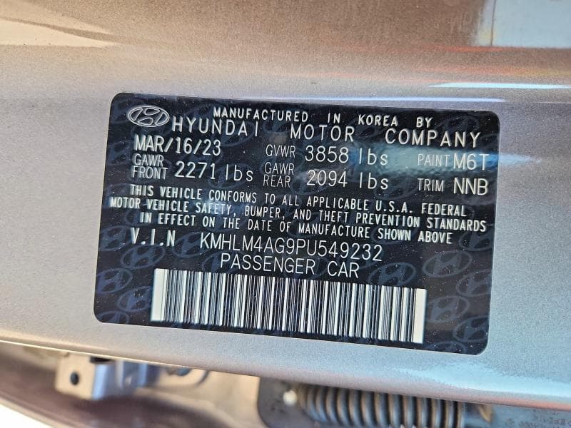 2023 HYUNDAI ELANTRA SEL 13