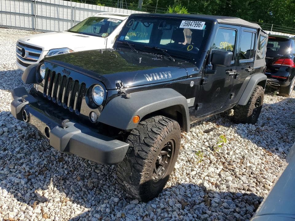 2017 JEEP WRANGLER UNLIMITED SPORT - 1